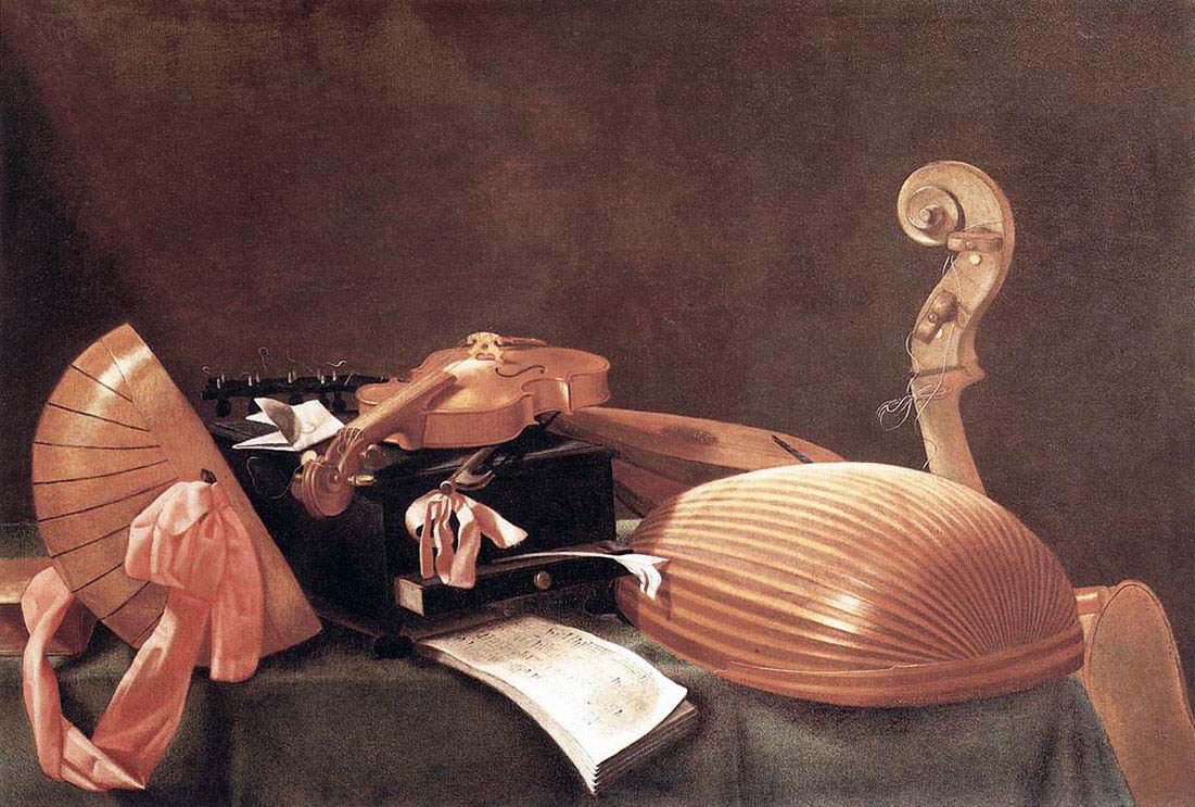 Still Life-Musical Instruments